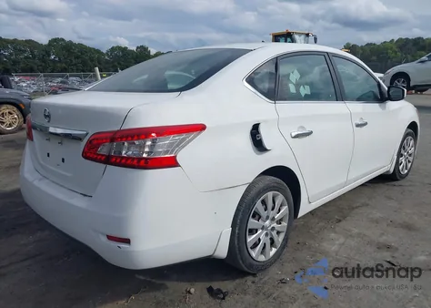 2015 Nissan Sentra S из США, поврежденный, VIN 3N1AB7AP3FY338772